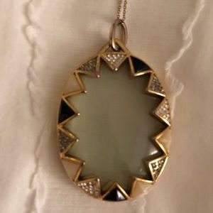 House Of Harlow Sunburst Magnifying Pendant